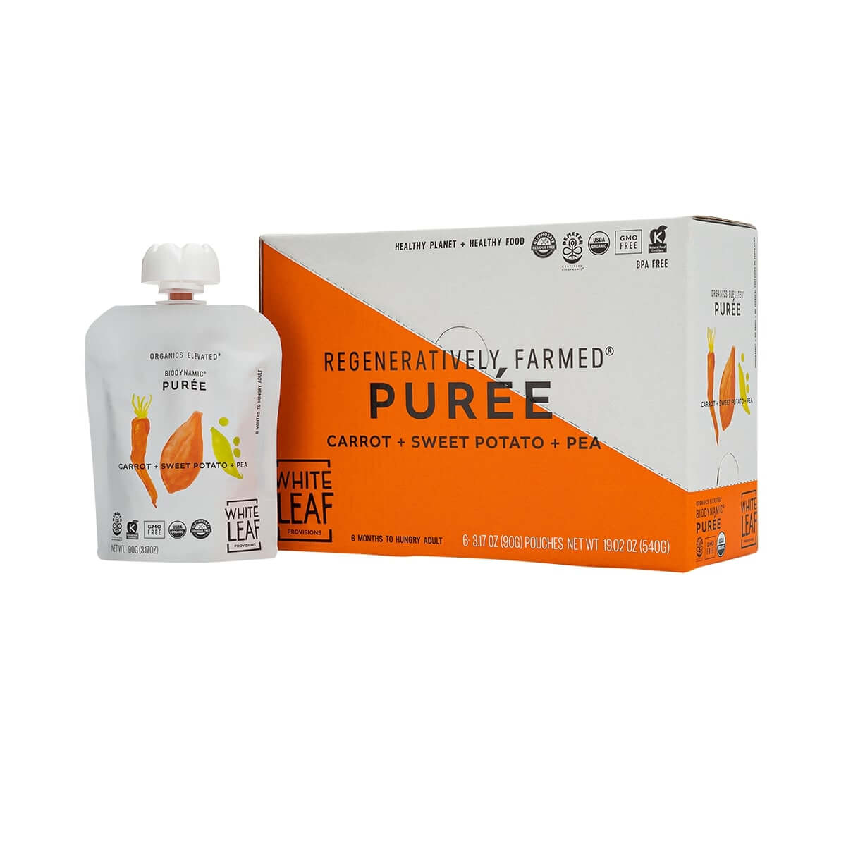 Sweet Potato Baby Food Shop Vegetable Puree White Leaf Provisions