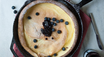 Dutch Baby Recipe with Biodynamic Blueberry Jelly