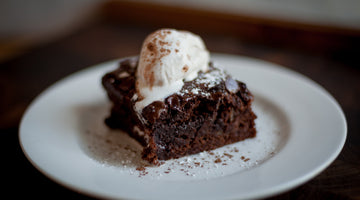 Chocolate Banana Applesauce Cake