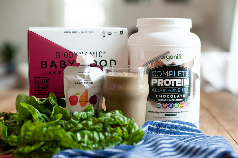 Organifi x White Leaf PostPartum Chocolate Smoothie (Doctor Approved!)