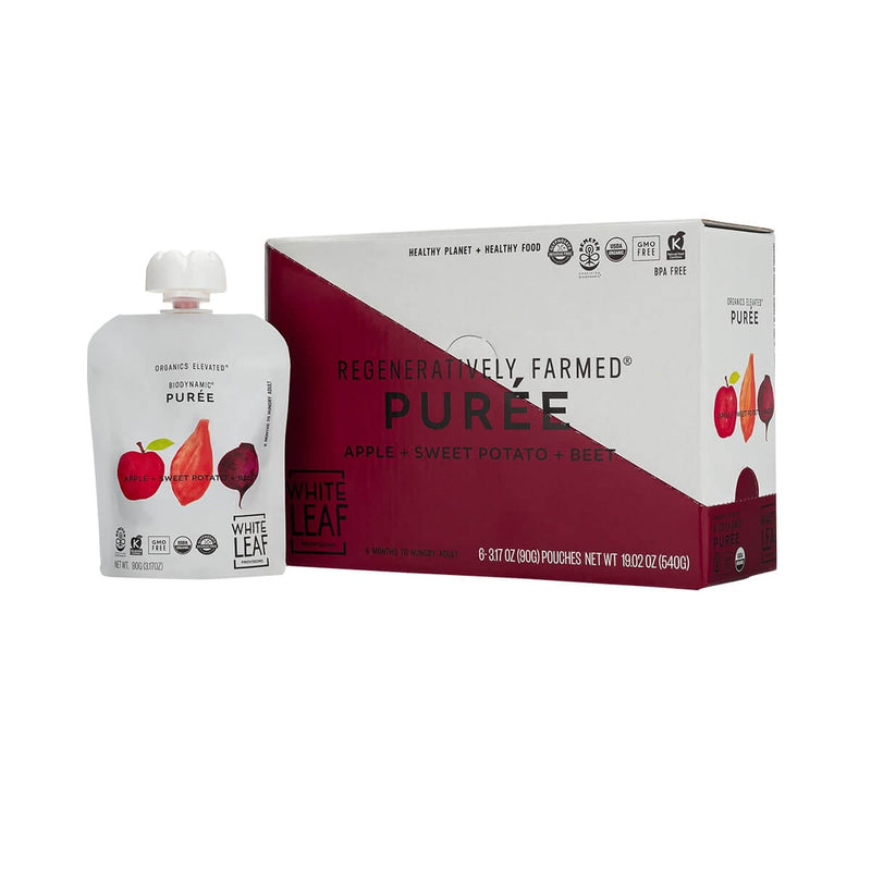 Apple + Sweet Potato + Beet Puree