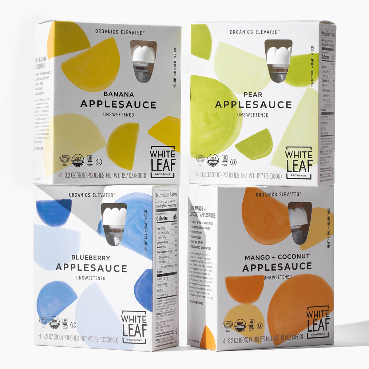 White Leaf Provisions Apple Sauce Variety Pack