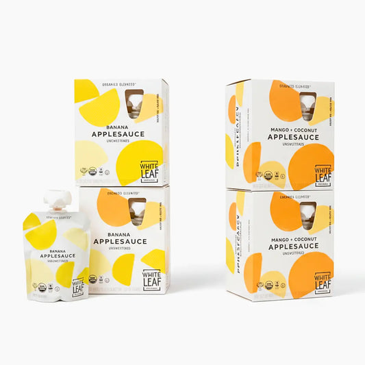 Regeneratively Farmed Applesauce Tropical Pack (16 pouches)