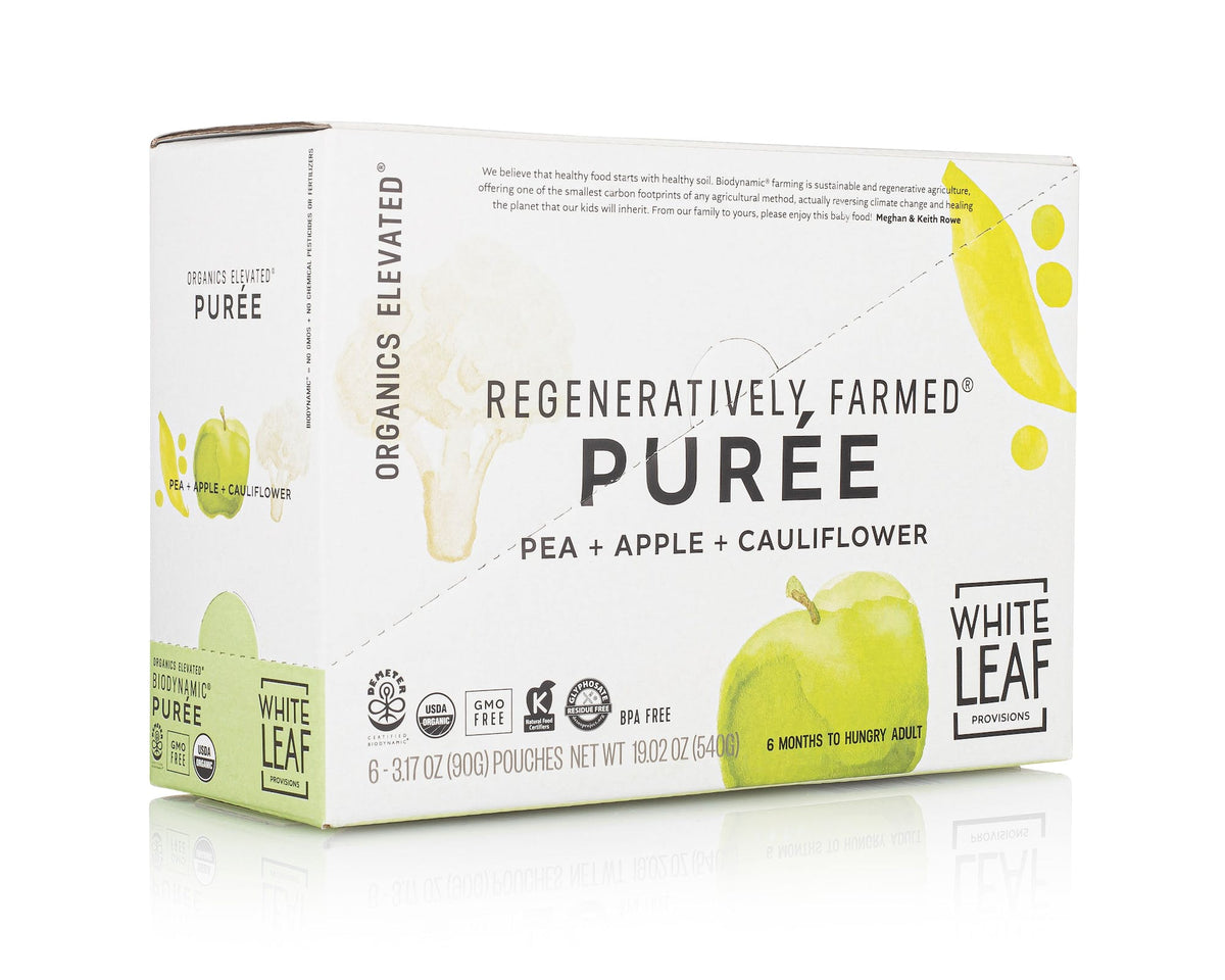 Organic Biodynamic® Pea + Apple + Cauliflower Puree